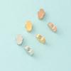 En stock Acero Inoxidable Espejo Mano de Fátima Pequeño Agujero Cuentas Accesorios DIY Palma 1.8mm Apertura 6*8mm