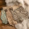 Ropa interior geométrica de línea americana para hombre Calzoncillos tipo bóxer estampados retro culturales para hombre Pantalones cortos tipo bóxer cómodos para niño