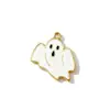 Venta al por mayor del fabricante Estilo Retro Punk de Halloween Araña Fantasma Cabeza Accesorios Colgante Accesorios para Joyería DIY Colgante de Aleación