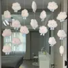 Cortina de Puerta Nube Hogareña Estilo Crema Lindo Decoración Felpa Estilo Ins Japonés Cortina Colgante Habitación Infantil Dormitorio Adorno Colgante para Puerta