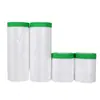 Papel Mascarilla Verde Pintura Piedra Real Película Protectora para Pintura en Spray en Paredes Exteriores, Película a Prueba de Polvo Extra Pegajosa y Engrosada para Puertas, Ventanas y Pisos