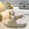 Sandalias tipo chancla de EVA de verano desmontables para uso casual en exteriores e interiores, ligeras, duraderas, lindas pantuflas de gato hamburguesa para mujer