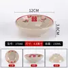 Louça para Hot Pot Tradicional Estilo Cidade em Melamina, Petisqueiras Especiais, Tripa, Intestinos de Pato, Tigela para Sangue de Pato, Tigela Estilo Retro Linha Azul para Hot Pot de Chongqing
