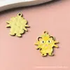 Versão Q Baokemeng liga gota de óleo DIY acessórios de joalheria desenho animado animação pingente de bolsa de painço pingente de pulseira