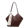 Bolso Retro de Gran Capacidad para Otoño e Invierno Nuevo 2025 para Mujer Bolso de Hombro Versátil para el Trabajo Bolso Tote para Salir