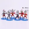 Decoraciones de Pastel de Cumpleaños de Monstruos de Ultraman Adornos Disfraces de Spider-Man Avengers Alliance Capitán América con Inserciones