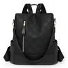 Mochila para Mujer 2025 Nueva Moda Simple Combinable Bolso de Cuero Suave Gran Capacidad Mochila de Hombro para Mujer