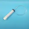 Seringa de Rosca Plus Tubo de Agulha de Tinta Dispenser de Cola com Cateter Bombeamento de Óleo Seringa de Plástico 50Ml100Ml 150ml