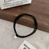 Diadema de Perlas Estilo Coreano Cuerda para el Cabello Chica Mori Banda de Goma Alta Elástica Niña del Cabello Accesorios Simples y Lindos para el Cabello