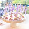 Molde de silicone redondo de 20 cavidades com tema Céu Estrelado para pirulitos, bolos, esferas de fondant, decoração de sobremesas