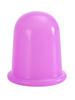 Em estoque Fábrica de silicone Cupping Rosto Beleza Óleo Essencial Push-Pull Jar Doméstico Absorção de umidade Jar vácuo Silicone Cupping
