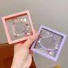 Pulseras para Niños, Exquisitas Pulseras de Perlas para Niñas, Pulseras de Juguete para Casa de Juegos de Niñas Pequeñas, Pulseras de Cristal para Mujeres, Regalos