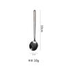 Colher de aço inoxidável 304 transfronteiriça colher redonda pequena talheres colher de café colher para misturar mel colher de chá pequena dourada colher de sobremesa