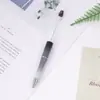 Canetas de Contas Coloridas, Canetas Criativas DIY com Espaço para Contas, Canetas Esferográficas Macaron Fofas em Cores Gradientes e Multicoloridas, Atacado em Estoque