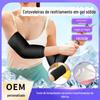Compressas elásticas de gelo em gel quente e frio personalizadas, mais vendidas na Europa e nos Estados Unidos, para reduzir a dor, compressa de gelo no braço, equipamento de proteção