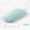 Mouse de Carga Sem Fio para Festa de Estudante, Carregamento para Desktop e Notebook, Silencioso para Escritório e Dormitório, Mouse Bluetooth de Modo Único e Duplo