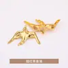 Broche de Metal Haiyan Moda Vintage Broche de Corsage Accesorio para Ropa Pin Antideslizante