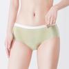 Venta al por mayor 50 unidades Ropa interior de algodón Clase A para mujer Algodón puro 7A Antibacteriano Entrepierna inferior Sin costuras Transpirable Cintura media Calzones de mujer