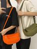 Moda Transfronteriza Casual de Un Hombro Multicolor Nicho Bolso Dumpling 2025 Nuevo Versátil Viaje Portátil Bolso Bandolera Comercio Exterior