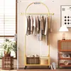 Colgador de Ropa de Pared para el Hogar de Lujo Sencillo Colgador de Armario de Dormitorio de Pie Estante de Almacenamiento Perchero