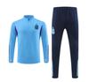972 Argentina Sudadera de Entrenamiento de Fútbol de Manga Larga con Media Cremallera Plato Ligero Traje de Apariencia para Adulto L-4XL
