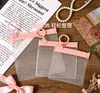 Caixa de Armazenamento de Joias Bolsa Selada Transparente para Joias Brincos Anéis Pulseiras Anti-oxidação Bolsa Auto-selante