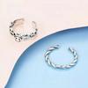 Anillo 2024 Nuevo Estilo Coreano para Mujer Ins Diseño Simple Nicho Cara Sonriente Moda Tanabata 520 Anillo de Pareja para Novia