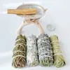 Cola de Ratón Madera Sagrada Lavanda Purificante Set de Aromaterapia Planta Natural Romero Hojas de Eucalipto Concha de Abulón Blanco Mayoreo