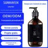 Fabricante de Processamento de Shampoo Terapia Capilar Raiz de Gengibre Creme de Shampoo Oem Gengibre Sedoso Suave Shampoo Anticaspa Oem
