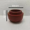 El Portavelas Aromaterapia de Cemento Más Vendido de Amazon Contenedor de Taza Vacía Estilo Ins Escandinavo Contenedor de Piedra Difusora de Cristal