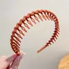 Grampo de Cabelo com Dentes para Lavar o Rosto, Faixa de Cabeça de Verão para Mulheres, Novo Estilo Verão 2026, Grampos para Franja Fina, Acessório Especial para Aplicação de Máscara