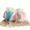 Bolsas de terciopelo con cordón en varios colores en stock, Venta de liquidación a pérdida para impulsar las ventas, Bolsas de terciopelo para empaque de regalos pequeños, Bolsas de terciopelo