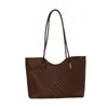 Nova Bolsa Grande Vintage de Verão 2026 para Mulheres, Bolsa Tote de Alta Qualidade para o Dia a Dia, Bolsa de Ombro Estilosa de Grande Capacidade