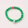 Colección de Pulseras con Diseño de Piedra Ojo de Gato, Pulsera Simple Ojo de Gato Estilo Chino para Mujer, Alto Valor Estético, Exquisita y Versátil, Venta al por Mayor de Fábrica