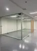 Oficina de Nanjing Mampara de Vidrio Aleación de Aluminio Vidrio Simple/Doble Hueco con Lamas Templado Transparente Mate Ignífugo Insonorizado Pared
