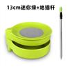 Mini Bandeja de Isca Caixa de Isca Magnética Forte para Pesca de Mesa Plástico Espessado Bacia Aberta para Iscas Acessórios para Cadeira de Pesca Caixa de Isca de Inserção no Solo Equipamento de Pesca