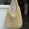 Bolso de Paja Nuevo Estilo Coreano para Mujer, Temporada Primavera/Verano 2026, Gran Capacidad, Bolso de Playa Estilo Ins, Versátil