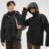 Mercadorias ferozes de alta qualidade! GB32614 Roupas de Carga Três Provas Hard Core Masculinas Colagem por Pressão à Prova de Vento Impermeável Roupa de Montanhismo Feminina
