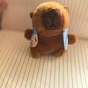 Celebridad de Internet Capibala Peluche Muñeco Lindo Colgante de Capibara Colgante para Mochila Muñeco Máquina de Garra Muñeco Venta al por Mayor