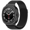 Adecuado para Samsung Watch7Ultra Correa de Reloj Milanesa Magnética de Tres Perlas Pulsera Metálica Galaxy Watch