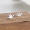 Colección de Pendientes Geométricos de Circonita Nuevos de Yiwu Moda Femenina Versátiles Pendientes de Gama Alta Pendientes Exquisitos de Nicho Venta al por Mayor
