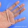 Almohadilla Delantera de PU, Media Almohadilla Delantera para Zapato, Almohadilla Transparente Engrosada Súper Suave de Media Talla, Almohadilla Invisible de Cristal para Sandalias y Tacones Altos de Mujer