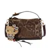 Bolso Bandolera Nuevo de Nicho con Estampado de Leopardo Bolso para el Trabajo 2026 de Moda de un Solo Hombro Debajo del Brazo Tote de Gran Capacidad Bolso Dumpling