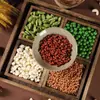 Simulación Modelo de Cinco Granos y Cereales Cacahuetes Falsos Arroz Soja Granos de Maíz Decoración para Fotografía Educación Temprana Adorno de Cocina Decoración