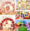 Arco de globos con base de bolsa de agua y varilla de fibra de 15 secciones, soporte para arco de globos para decoración de cumpleaños, bodas y Navidad.