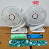 Ventilador Pequeño de Escritorio Portátil con Pinza Silencioso para Oficina 2025 Cama Habitación de Estudiantes Coche de Bebé Ventilador de Carga
