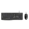Venta Directa de Fábrica Set de Teclado y Ratón para Computadora Cableado USB Silencioso para Escritorio Laptop Oficina Uso Empresarial