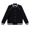 Chaqueta de Béisbol Retro de Moda Nueva Colección Primavera 380g para Hombre, Chaqueta con Cremallera Estampada Personalizada de Corte Holgado