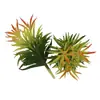 Mini Planta Suculenta Artificial Única Suculenta Falsa Flor Artificial Adorno de Micro Paisaje Oficina Planta Verde Real Artificial Alto