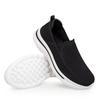 Zapatos de hombre de otoño nuevos, de malla, para la salud de los pies, zapatos viejos, sin cordones, tejidos voladores, transpirables, casuales, con suela suave para mamá